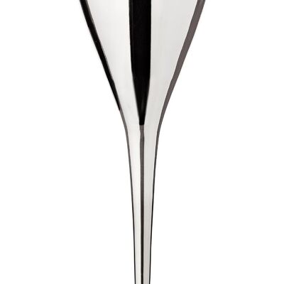 Flute da champagne Dodo, argentato, altezza 23 cm, capacità 200 ml