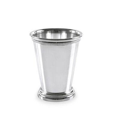 Vaso vaso decorativo Perla, placcato argento pesante, altezza 11 cm, diametro 9 cm, capacità 300 ml