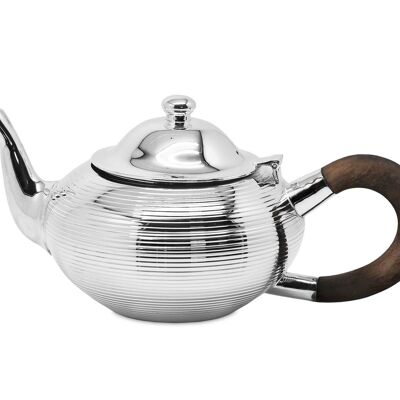 Ashford teapot, heavily silver-plated, length 25 cm, width 13 cm, height 12 cm, capacity 0.85 litres