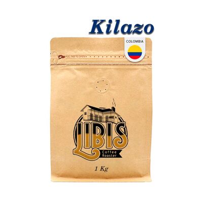 1 kg entkoffeinierter kolumbianischer Kaffee