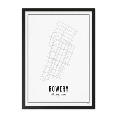 Prints - New York - Bowery