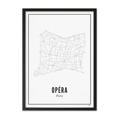 Prints - Paris - OpÈra