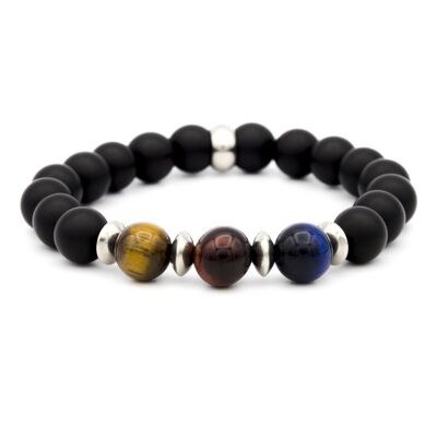 PULSERA ONIX - TIGRE - TORO - FALCON - 8mm