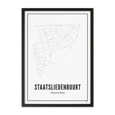 Prints - Amsterdam - Staatsliedenbuurt