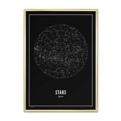 Prints - Stars - Black