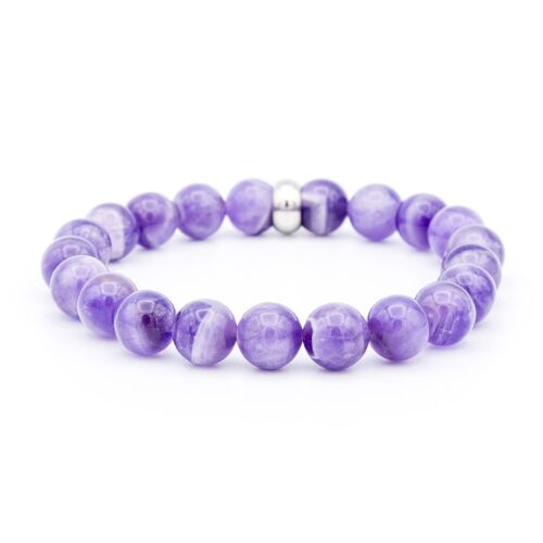 BRACELET AMETHYSTE - 8mm