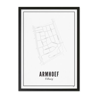 Prints - Tilburg - Armhoef-A4 21 x 30 cm
