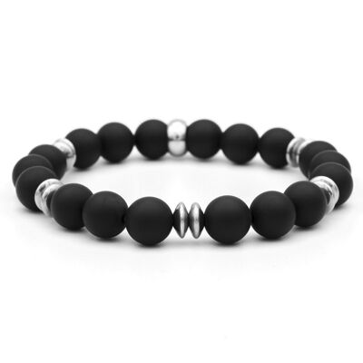 Pulsera Onix - Doble espaciador - 10mm