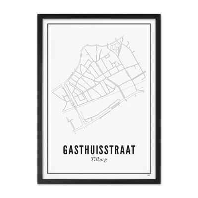 Prints - Tilburg - Gasthuisstraat