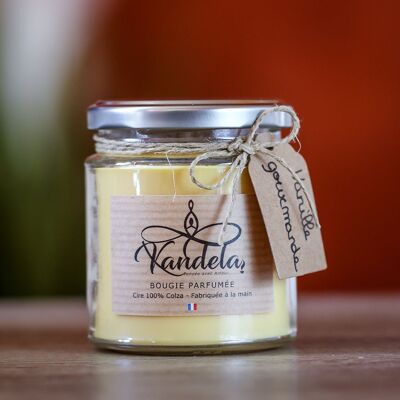 Candela gourmet alla vaniglia - 190g