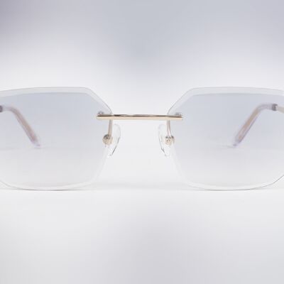 Diamond Gold Frame Grey