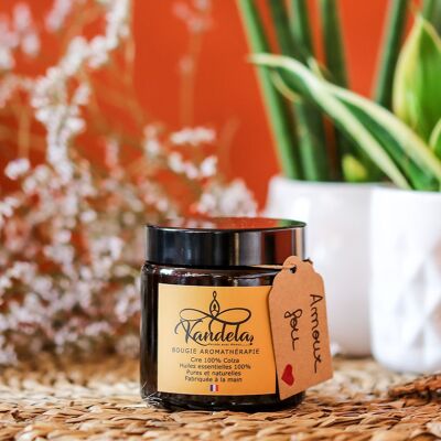 Candela per aromaterapia Crazy Love - 100 g