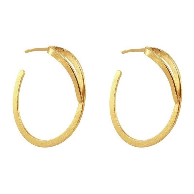 ORECCHINI A CERCHIO GOCCIA