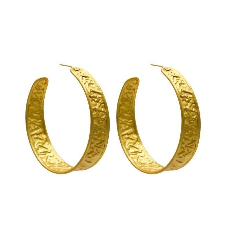 ORECCHINI A CERCHIO GRANDI KINTSUGI