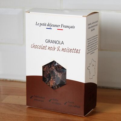 Granola chocolat noir & noisettes