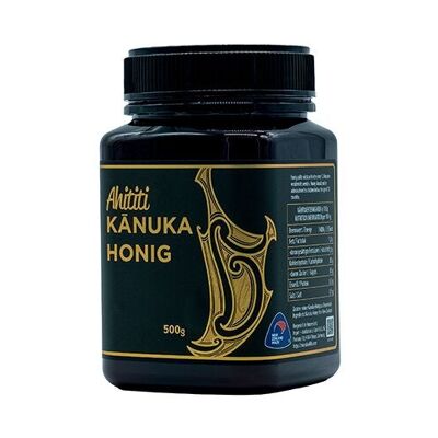 Kanuka honey from New Zealand AHITITI 500g