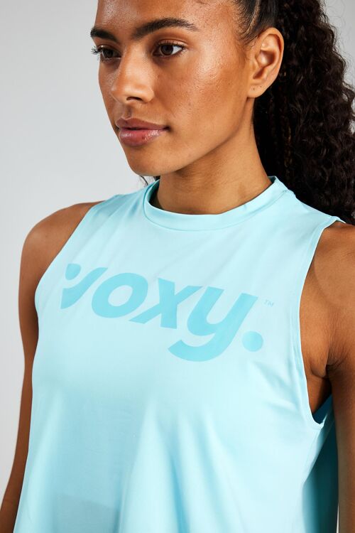 Turquoise Muscle Tank