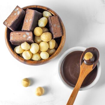 Macadamia Barre Chocolat Noir 6