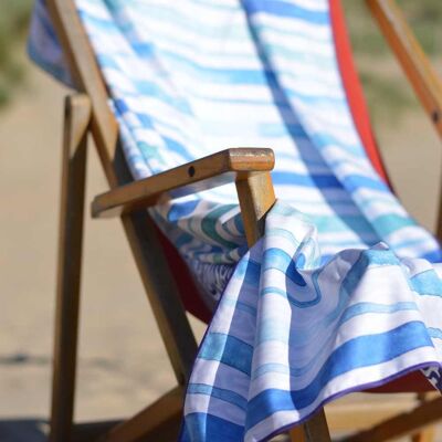 SooBluu rPET microfiber sandfree beach towel CALM