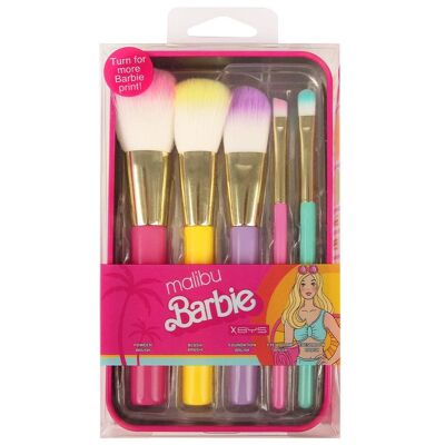 Set of 5 Brushes *Barbie Malibu*