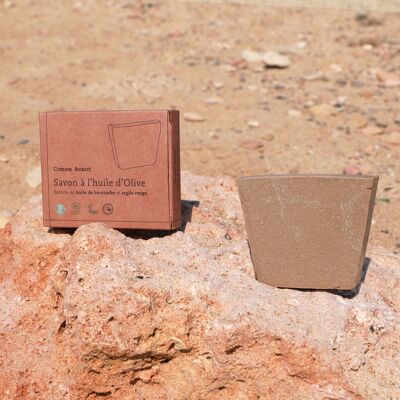 Pain - Soap enriched with borage oil and red clay