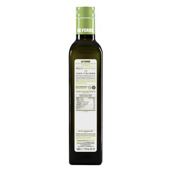 Huile d'Olive Extra Vierge MULTIVARIÉTALE - bouchon anti-topping 0,50 L 2