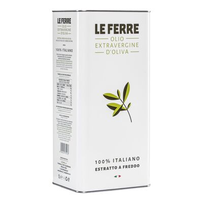 Huile d'Olive Extra Vierge MULTIVARIÉTALE - Bidon 5L