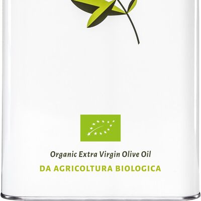 MULTIVARIETAL ORGANIC Extra Virgin Olive Oil - 5L Tin