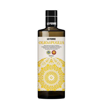 Huile d'olive extra vierge I.G.P. "OLIO DI PUGLIA" - bouchon anti-topping 0,50 L 1