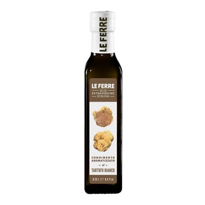 Condiment à la TRUFFE BLANCHE & Huile d'Olive Extra Vierge - 0.25 L