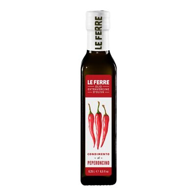 Seasoning with CHILI PEPPER & Extra Virgin Olive Oil - 0.25 L