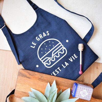 Fat is Life Printed Apron