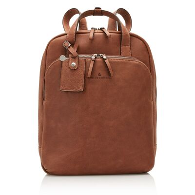 Laptop Backpack 15.6" RFID | cognac Carisma