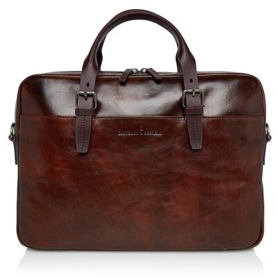 Laptop Bag 15.6" RFID | cognac