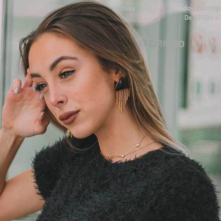 Boucles d'oreilles Kew rose