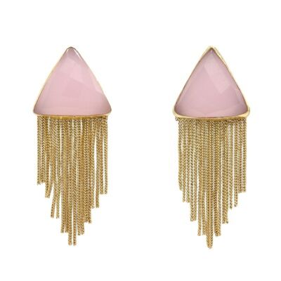Pink Kew earrings
