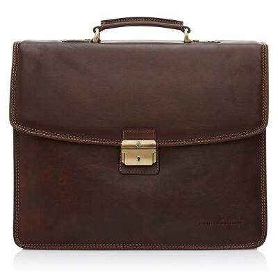 Laptop Briefcase 15.6" RFID | mocca