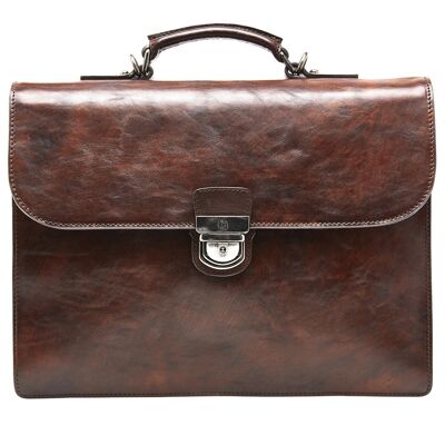 Laptop Briefcase 13,3" RFID | cognac