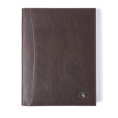Leather Folder A4 | mocca