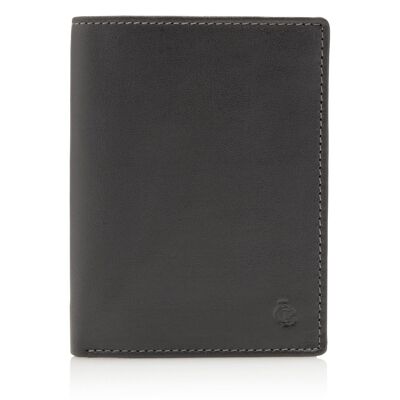 9 Card Tri Fold Wallet RFID | black*-*-*-