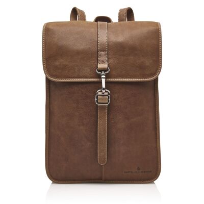 Laptop Backpack 15.6" RFID | cognac sustainable