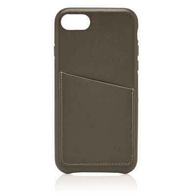 Back Cover Wallet iPhone 7 / 8 / SE 2020 | dark military