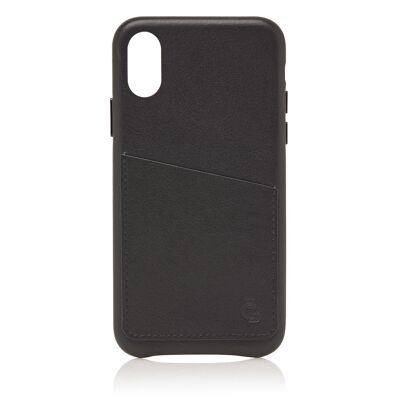 Back Cover Wallet iPhone X / XS | black