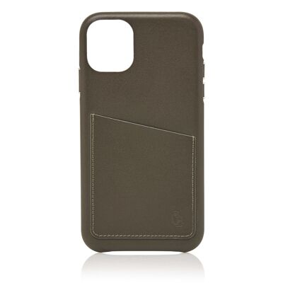 Back Cover Wallet iPhone 11 | dark military