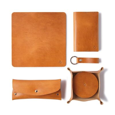 Office set | cognac