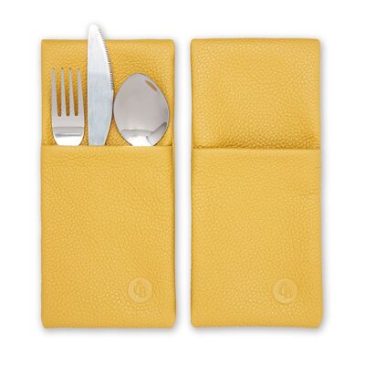 Cutlery holder | yellow