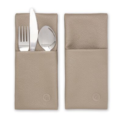 Cutlery holder | taupe