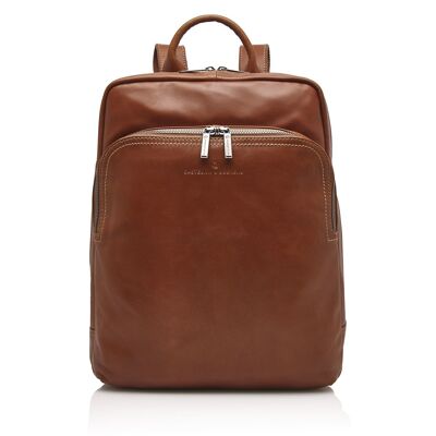 Backpack 15.6" RFID | light brown