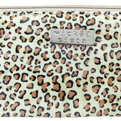 Bag Jungle Natural small flat purse cosmetic bag bag