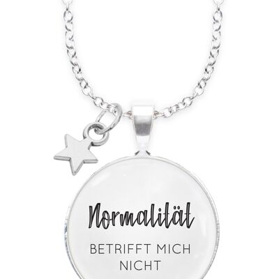 Chain of sayings: Normality doesn't concern me